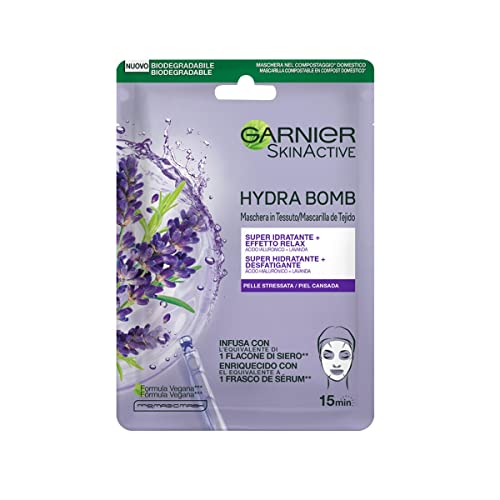 Garnier Maschera in Tessuto Skin Active Hydra Bomb, Super... - Beauté & Parfums Amazon Italie à 2.50€