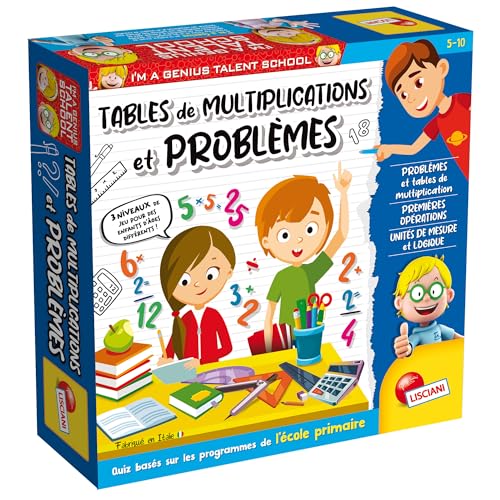 Lisciani I'm a Genius Talent School - Tavole di... - Jouets & Jeux en promo à 9.27€
