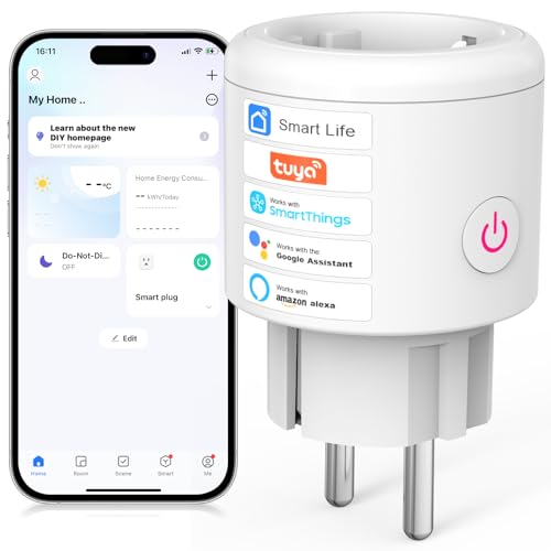 SURFOU Presa Smart Intelligente WiFi, Timer Presa Elettrica... - High-Tech & Électronique en promo à 12.63€