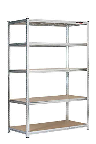 Rhino Racking Heavy-Duty Garage Shelving unit – 5-Tier... - Maison & Cuisine en promo à 56.99€