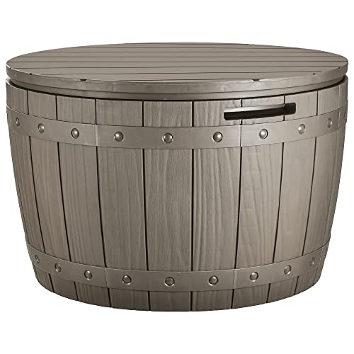 YITAHOME Coffre de Rangement Ronde de 127L, Boîte de... - Maison & Cuisine Amazon France à 70.44€