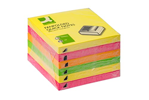 Q-Connect Fanfold 48201030 Lot de 6 blocs de notes assortis - Jouets & Jeux Amazon France à 4.32€