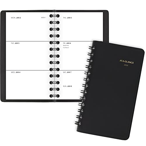 AT-A-GLANCE Calendario tascabile settimanale 2023, 6,3 x... - Fournitures Bureau en promo à 70.77€