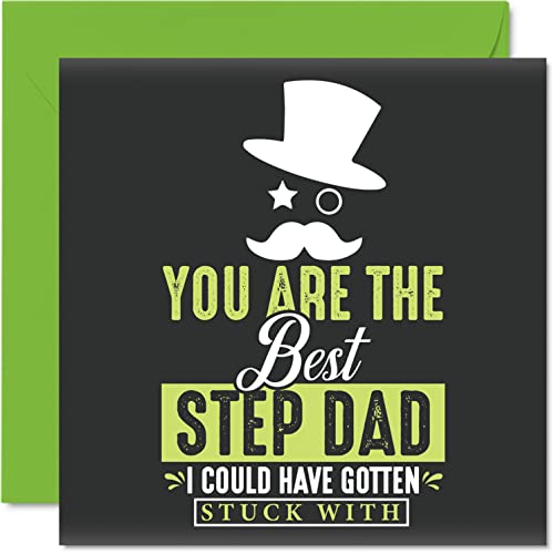 Heartfelt Birthday Cards for Step Dad - You're The Best... - Auto & Motorcycle Amazon UK à 1.88€