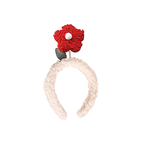 She's Shining Diadema de flores de color rojo para mujer - Mode & Vêtements en promo à 3.99€