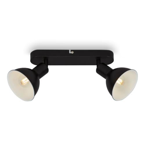 BRILONER Leuchten – Retro Deckenlampe, 2-flammige Retro... - Maison & Cuisine Amazon Allemagne à 15.58€