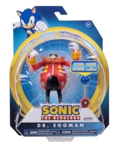 Sonic The Hedgehog 4" Articulated Action Figure Collection... - Jouets & Jeux Amazon Royaume-Uni à 61.27€