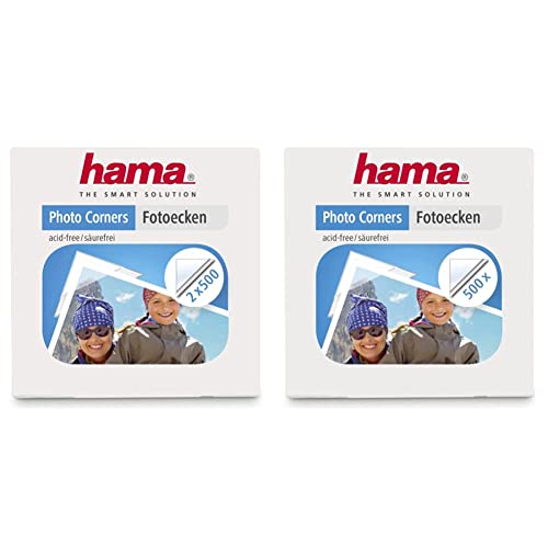 Hama Fotoecken 1000 Stück (Foto Klebepads selbstklebend)... - Musique & Instruments Amazon Allemagne à 4.18€