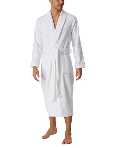Schiesser Albornoz de Rizo, Blanco, S para Hombre - Deal du jour à 29.48€