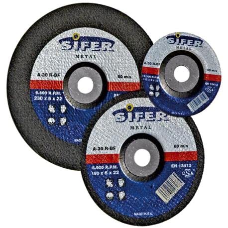 Sifer disco desbaste metal 115x6,0x22,2 r528 - Bricolage & Outils Amazon Espagne à 2.41€