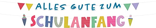 Folat 66081 Ghirlande di lettere Schulanfang - 1,5 metri - Amazon Italy à 5.64€