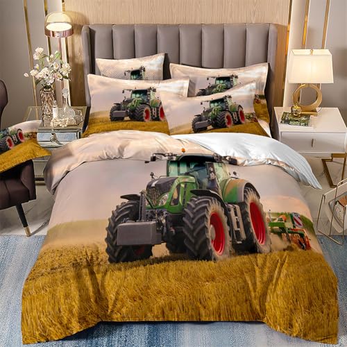 Wintdeer Bettbezug, Traktor, Bettwäsche, für Einzelbett... - Maison & Cuisine Amazon Allemagne à 14.47€