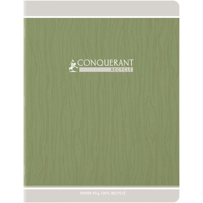 Cahier Classique piqué 17x22, couv. carte recyclée 48p./24... - Auto & Moto Amazon France à 8.66€