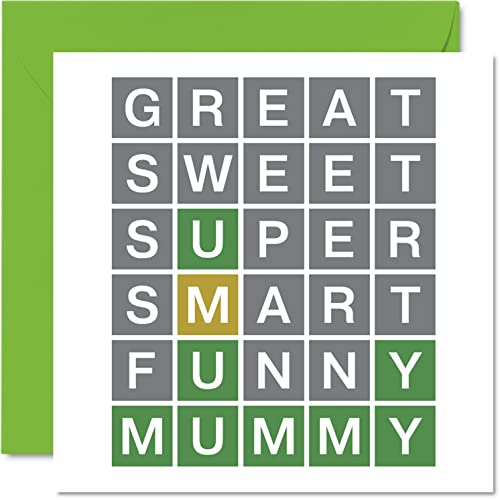 Stuff4 Geburtstagskarten für Mama – Wortpuzzle-Quiz Smart... - Toys & Games Amazon Germany à 5.25€