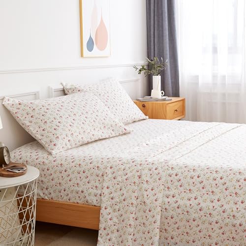 KACEMOO Parure de lit 4 pièces pour Grand lit - en... - Maison & Cuisine Amazon France à 28.80€