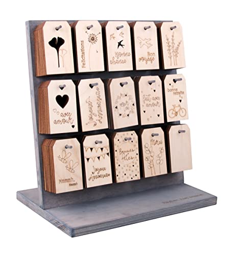 Rayher présentoir Pendentifs en bois "Cadeau" 180 pcs FSC... - High-Tech & Électronique Amazon France à 53.07€