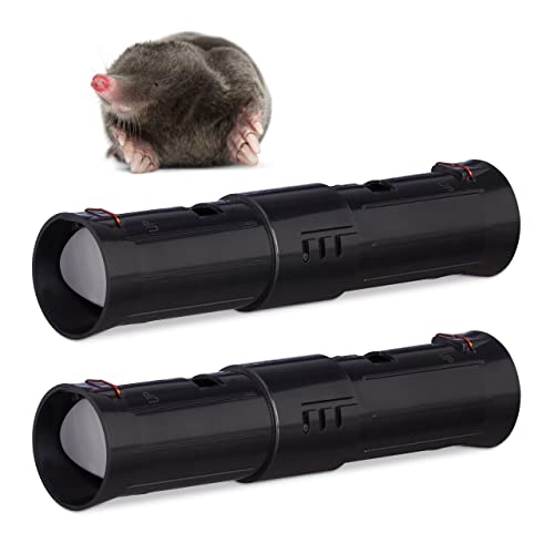 Relaxdays Set of 2 Mole Traps, 2 Control Openings, Garden... - Maison & Cuisine Amazon Royaume-Uni à 14.76€