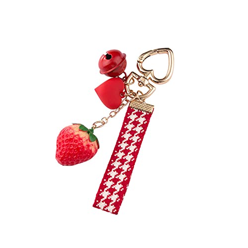 ARFUKA Portachiavi a forma di fragola e campana, grazioso... - Maison & Cuisine Amazon Italie à 5.00€