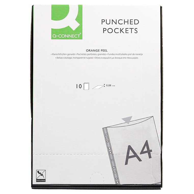 Q-Connect KF16911 Custodia Multitasadro, Din A4, 80 Mc... - Fournitures Bureau Amazon Italie à 5.34€