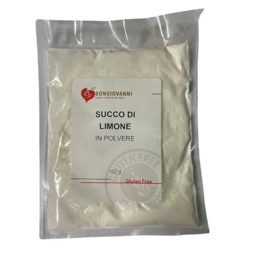 Limone in polvere (Succo) 100g - Épicerie Amazon Italie à 2.28€