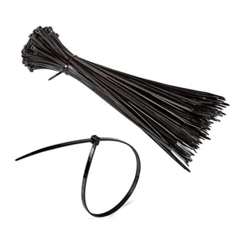 100 PZ FASCETTE DI CABLAGGIO IN NYLON Nera 3,5 x 140 mm - Bricolage & Outils en promo à 1.85€
