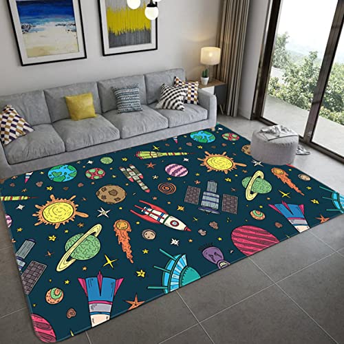 Alfombra de Dibujos Animados Espacio Universo Planeta... - Jouets & Jeux Amazon Espagne à 1.99€