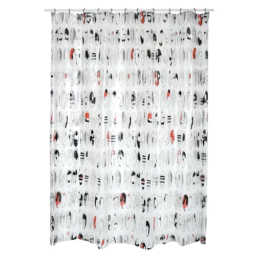MSV, Rideau de Douche en Polyester avec Design Graphique... - Maison & Cuisine en promo à 6.38€