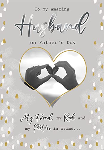 Piccadilly Greetings Photo Father's Day Card Husband - 10 x... - High-Tech & Électronique Amazon Royaume-Uni à 4.81€
