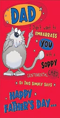 Piccadilly Greetings Humour Funny Father'S Day Card Dad - 9... - Livres & eBooks Amazon Royaume-Uni à 2.03€