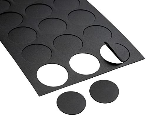 IPEA Tappi Copriviti Adesivi da 20 mm in PVC Neri - 120... - Amazon Italie à 6.99€