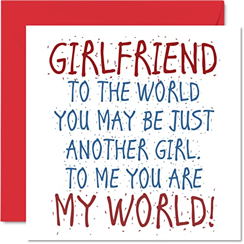 Bonitas tarjetas de San Valentín para novia, novia, eres mi... - Amazon Espagne à 7.74€