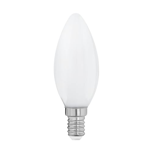 Eglo Ampoule LED E14 forme bougie, lampe Milky en verre... - Maison & Cuisine Amazon France à 1.98€