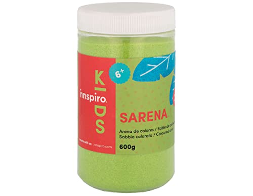 INNSPIRO Sable de couleur vert acide 600 gr, pour... - Maison & Cuisine Amazon France à 4.36€