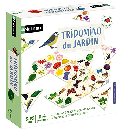 Jeu découverte Nathan Tridomino Du Jardin, Taille unique... - Jouets & Jeux Amazon France à 7.29€
