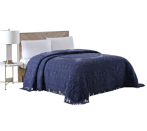 Beatrice Home Fashions Medaillon Chenille Tagesdecke... - Maison & Cuisine Amazon Allemagne à 33.42€