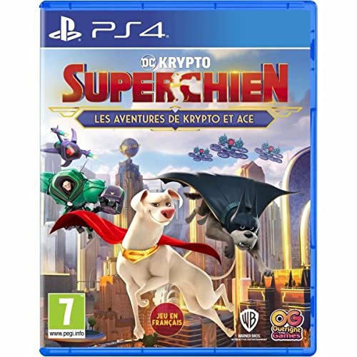 DC Krypto Super-Chien: Les aventures de Krypto et Ace (PS4) - Jeux Vidéo & Consoles en promo à 11.78€