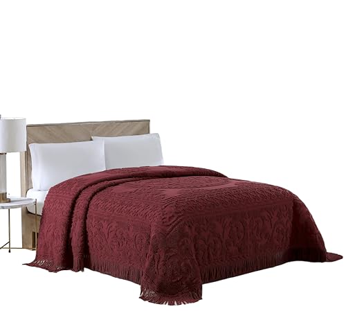 Beatrice Home Fashions Medaillon Chenille Tagesdecke... - Home & Kitchen Amazon Germany à 11.81€