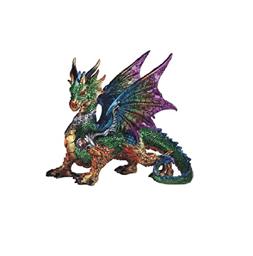 ICE ARMOR Hoiyen - Statua decorativa a forma di drago verde... - Jouets & Jeux Amazon Italie à 17.96€