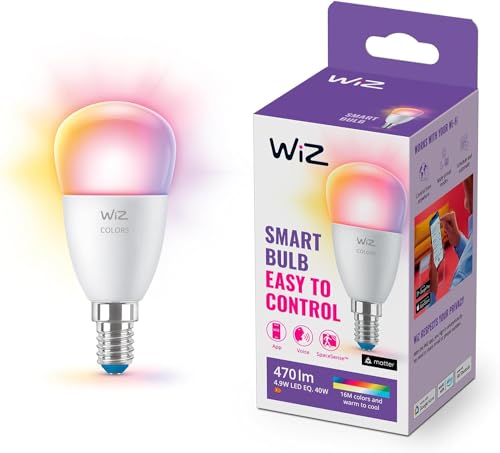 WiZ Lampadina Smart WiFi, Luce Bianca o Colorata... - High-Tech & Électronique Amazon Italie à 15.66€
