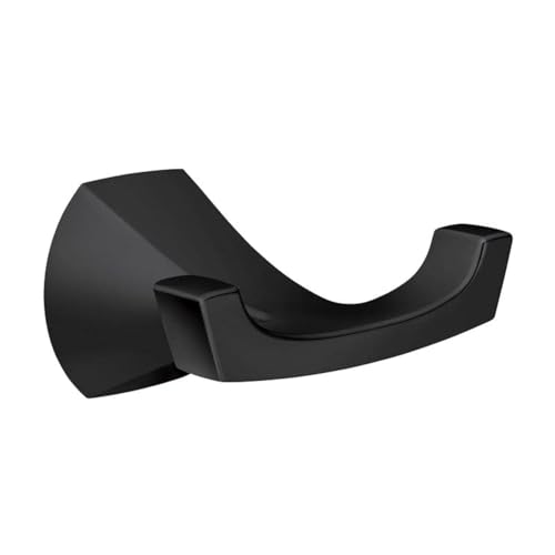 Moen MY8703BL Lindor Matte black double robe hook Matte... - Maison & Cuisine Amazon Royaume-Uni à 37.24€