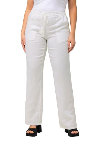 Ulla Popken Leinenhose Pantalones, schneeweiß, 36W x 32L... - Maison & Cuisine Amazon Espagne à 15.27€