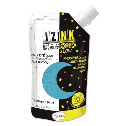 Aladine - Izink Diamond Glow - Pintura con purpurina... - Bricolage & Outils Amazon Espagne à 10.20€