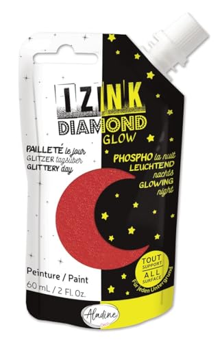 Aladine - Izink Diamond Glow - Peinture Pailletée le Jour... - Bricolage & Outils Amazon France à 5.62€