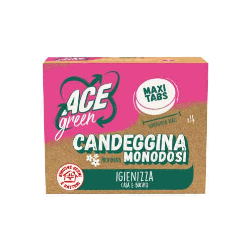 ACE Vela verde monodosis, paquete de 14 pestañas - Amazon Espagne à 3.29€
