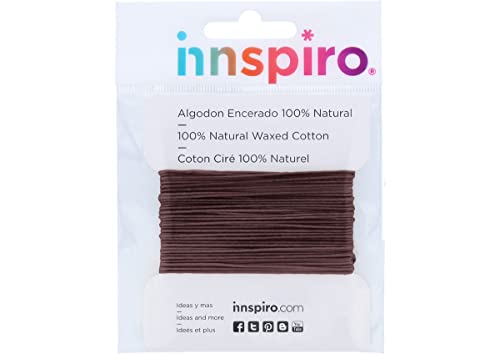 INNSPIRO Cordon en Coton ciré Fin cuivré 0,5 mm. 5 m. en promo à 6,68€ (-56%) sur Amazon FR