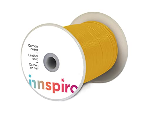 INNSPIRO Cordón Cuero Natural Amarillo 1,0mm. 100m. - Amazon Espagne à 8.88€