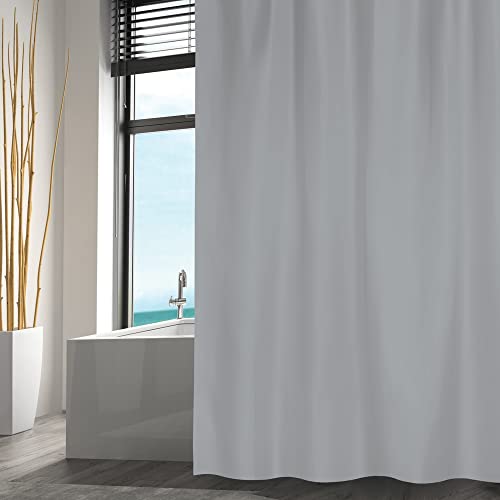 MSV Rideau de Douche Polyester 180x200cm Gris - Home & Kitchen Amazon France à 8.54€