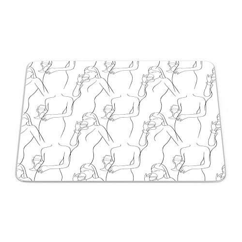 Bonamaison, Rectangular Digital Printed Mouse Mat Non-Slip... - High-Tech & Électronique Amazon Royaume-Uni à 7.50€