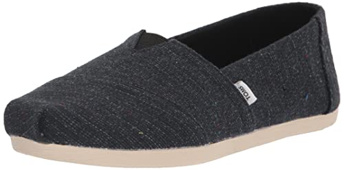 TOMS - Alpargata, Mocasín Plano, Black Speckled, - Amazon Espagne à 21.11€