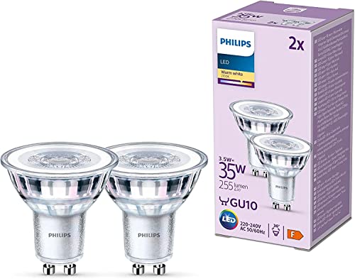 Philips LED Lampe ersetzt 35W, GU10 Reflektor, warmweißes... - Maison & Cuisine Amazon Allemagne à 7.31€